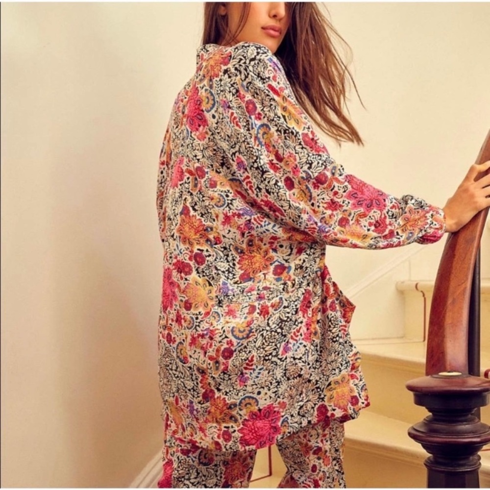 Free people intimate robe and pj pant in size XS
